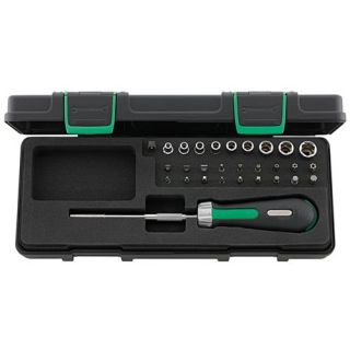 Stahlwille - 1/4" Bitratelset 29-delig