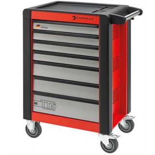 Stahlwille - Gereedschapswagen met 7 laden, rood