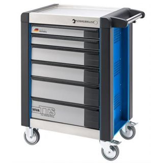 Stahlwille - Gereedschapswagen met 6 laden, blauw