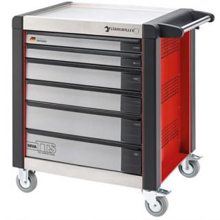 Stahlwille - Gereedschapswagen met 6 laden, rood