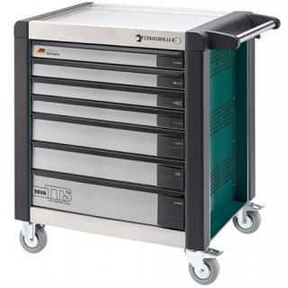 Stahlwille - Gereedschapswagen met 7 laden, groen