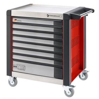 Stahlwille - Gereedschapswagen met 8 laden, rood