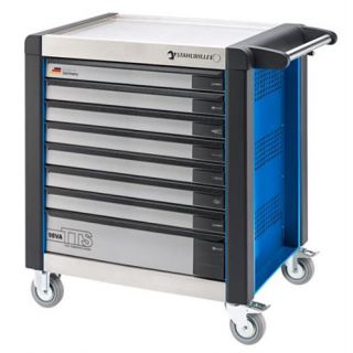 Stahlwille - Gereedschapswagen met 8 laden, blauw