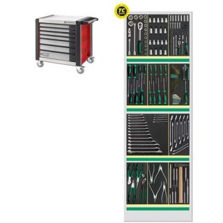Stahlwille - Gereedschapswagen wit met 180-dlg. set