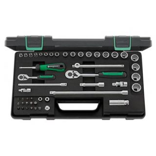 Stahlwille - 1/4" + 3/8 Doppenset, 48-delig