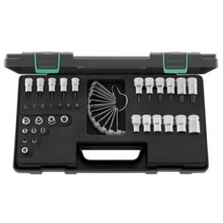 Stahlwille - 1/4" - 3/8" - 1/2" Doppenset Torx, 35-delig