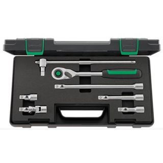 Stahlwille - 1/2" Ratel met accessoireset, 7-delig