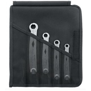 Stahlwille - Openklapbare ringsleutelset FastRatch, 4-delig