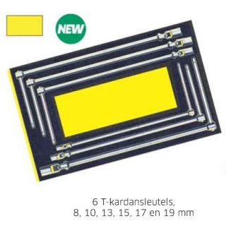 Stahlwille - Cardansleutelset, 6-delig