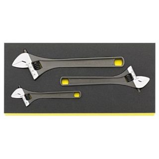 Stahlwille - Verstelbare moersleutelset, 3-delig