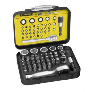 Stanley - Bitset Expert Pro 1/4" - Ratelsleutel (40-dlg)