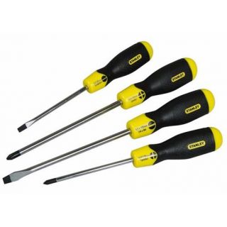 Stanley - 4-Delige Cushiongrip Schroevendraaierset