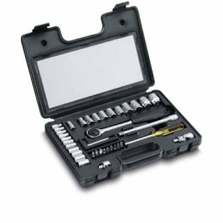 Stanley - 1/4" & 3/8" Dopsleutelset 40-dlg