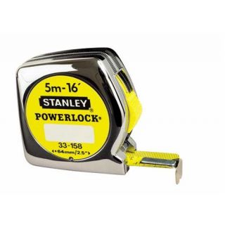 Stanley - Rolbandmaat Powerlock 3m/10' - 12,7mm