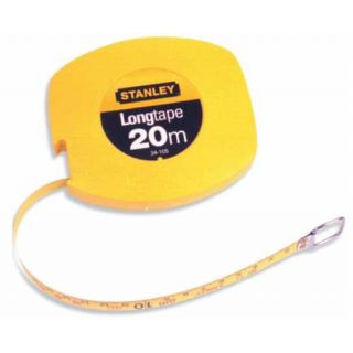 Stanley - Landmeter Staal 10m - 9,5mm gesloten kast