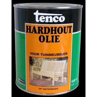 Tenco hardhoutolie royal teak voor tuinmeubelen, 1ltr.