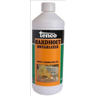 Tenco hardhout ontgrijzer, 1ltr.