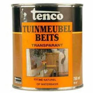 Tenco tuinmeubelbeits waterbasis 551 teak, 750ml.