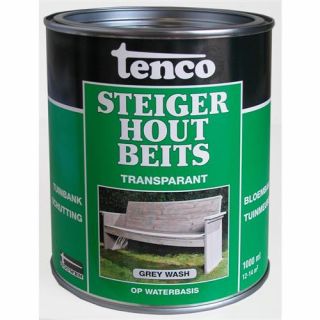 Tenco steigerhoutbeits grey wash, 2,5ltr.