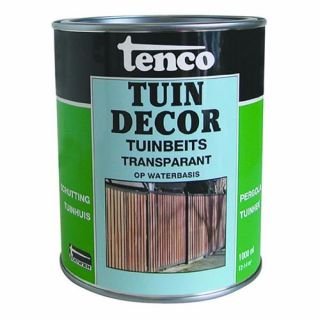 Tenco tuindecor transparant kastanjebruin, 2,5ltr.