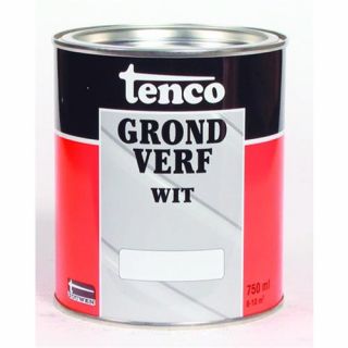 Tenco grondverf grijs op waterbasis, 2,5ltr.