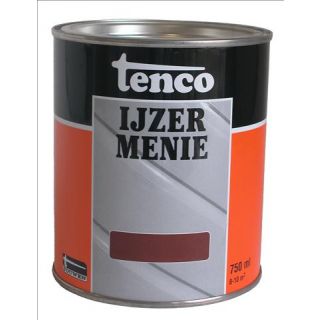 Tenco ijzermenie roodbruin, 5ltr.