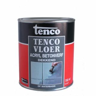 Tencovloer cementgrijs, 750ml.