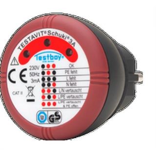 Testboy - TESTAVIT Stekkerdoos-tester Schuki 3A
