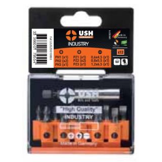 USH - Bitset flatbox "INDUSTRY" PH/PZ/SL, 12-delig.