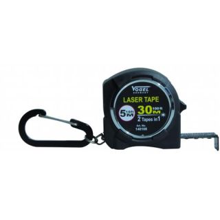 Vogel - Rolmeter met laser-afstandmeter- Band 5m / Laser 30m