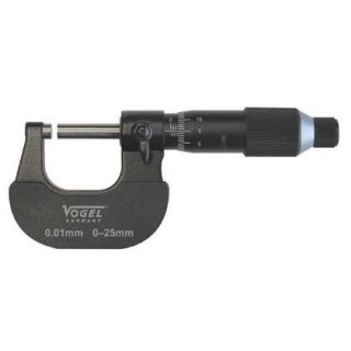 Vogel - Micrometer met beugel, 0-25 x 0,01mm