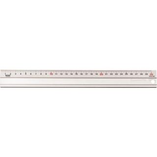 Vogel - Aluminium liniaal met snijkant, 1000x35x3,5mm