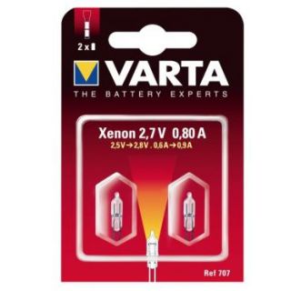 Varta - Losse lampjes 707, 2,7V (2-st)