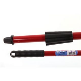 Vero - Metalen steel 130cm x 21mm rood met steelverbinding