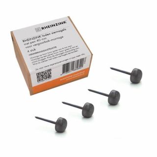 Wentzel - Loden siernagel rond model pen 40 mm zakje van 4