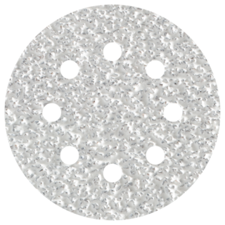 Wolfcraft - Klittenbandschijven voor verf/lak, Ø125mm, K60