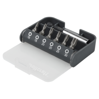 Wolfcraft - 1/4" Bitset Torx, T.10-T30x25mm, 7-dlg.