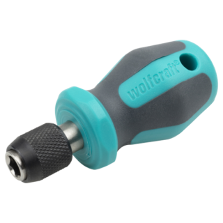 Wolfcraft - 1/4" Bitschroevendraaier kort, 77mm