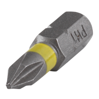 Wolfcraft - 1/4" Bits solid, Phillips, PH.2x25mm