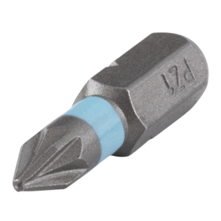 Wolfcraft - 1/4" Bits solid, Pozidriv, PZ.2x25mm