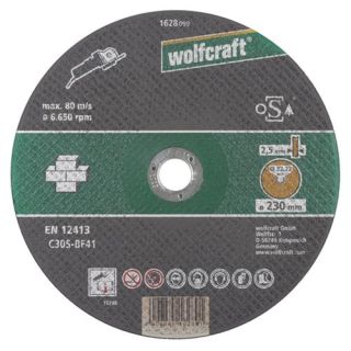 Wolfcraft - Doorslijpschijf voor steen, 230mm