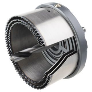 Wolfcraft - Gatzagen set, 3-dlg. Ø60, 67,74mm