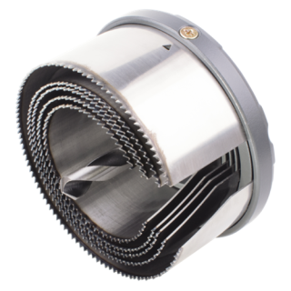 Wolfcraft - Gatzagen set, 5-dlg. Ø60, 67,