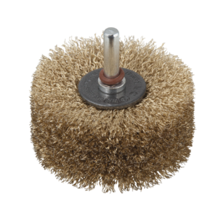 Wolfcraft - Houtstruktuurborstel 40 mm