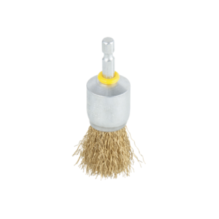 Wolfcraft - Messingdraad-penseelborstel