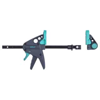 Wolfcraft - Éénhand werkbladklem Pro, 65-150mm
