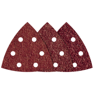 Wolfcraft - Schuurschijven, ø95mm K60, 80, 120, 15-stuks