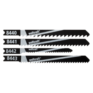 Wolfcraft - Decoupeerzaagbladen set B&D, 10-delig