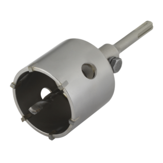 Wolfcraft - SDS-Plus HM-Kroonboor met adapter, 68mm