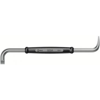 Wera - Haakse sleufkop schroevendraaier, 4+4mm